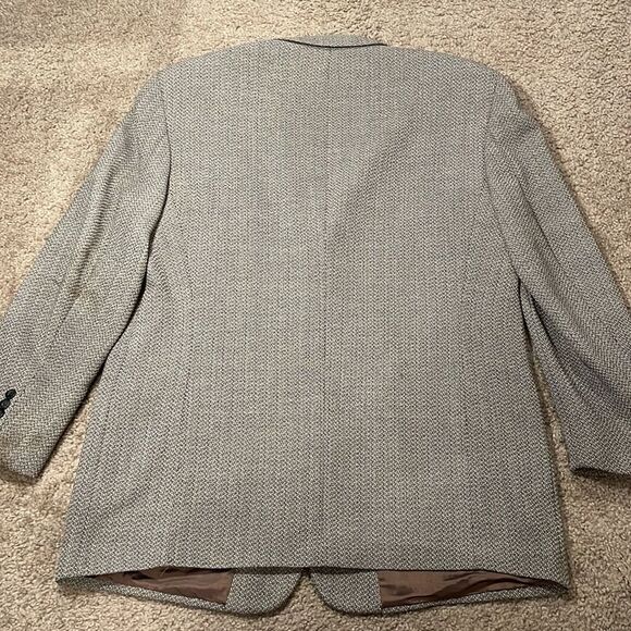 🔥🔥🚒Donna Karan Wool Gray Sport Coat - Picture 2 of 11